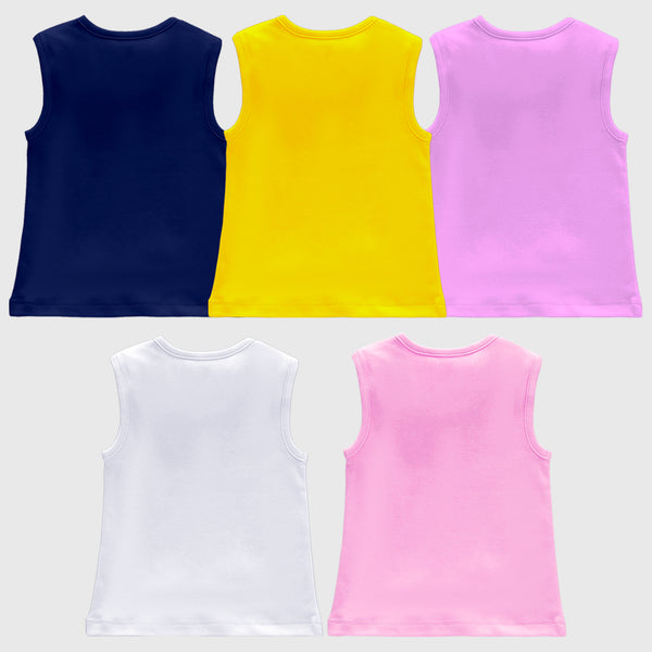 Kuchipoo Girls Sleeveless T-Shirts