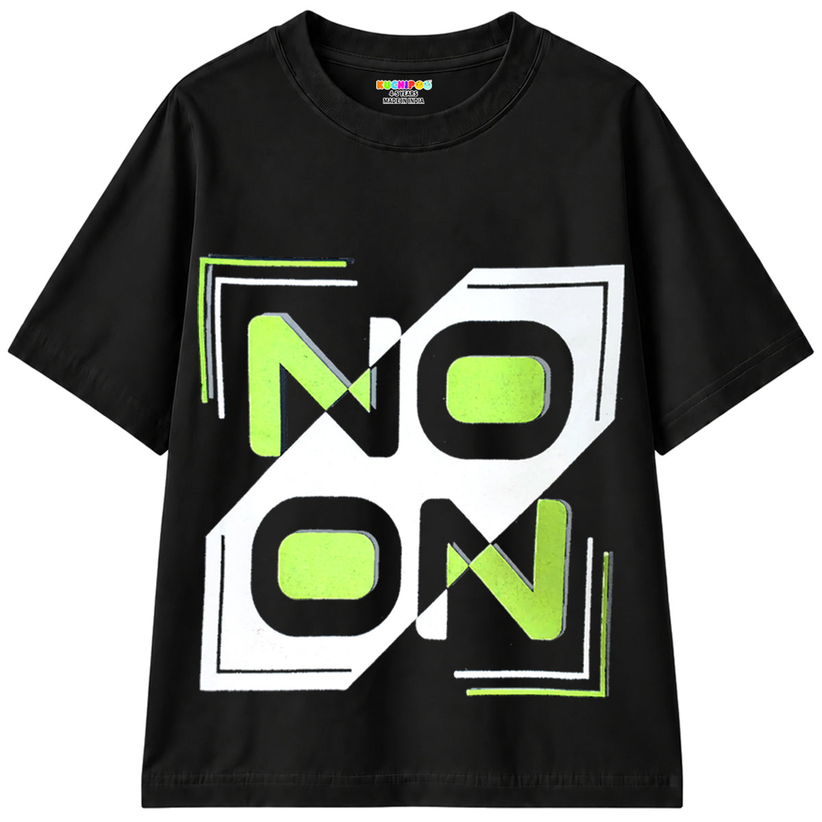 KUCHIPOO Boys Half Sleeves T-Shirts