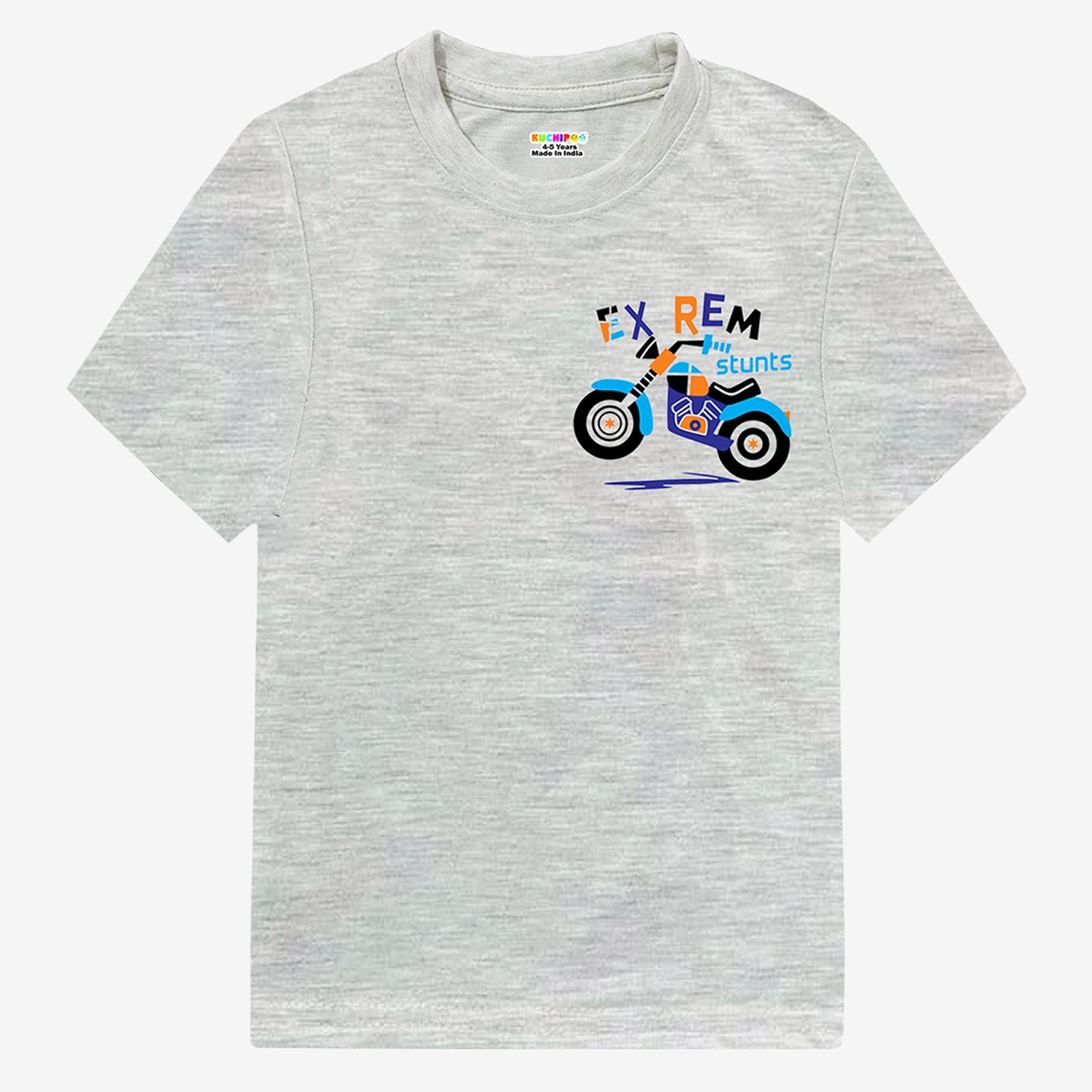 KUCHIPOO Boys Half Sleeves T-Shirts
