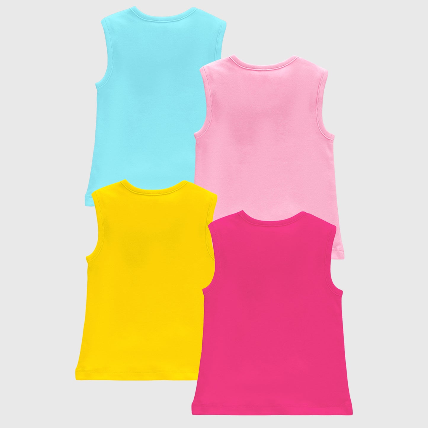 Kuchipoo Girls Sleeveless T-Shirts