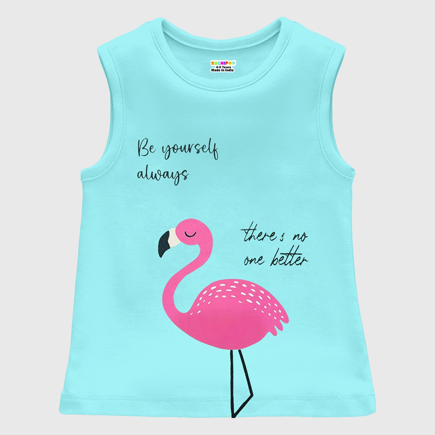 Kuchipoo Girls Sleeveless T-Shirts