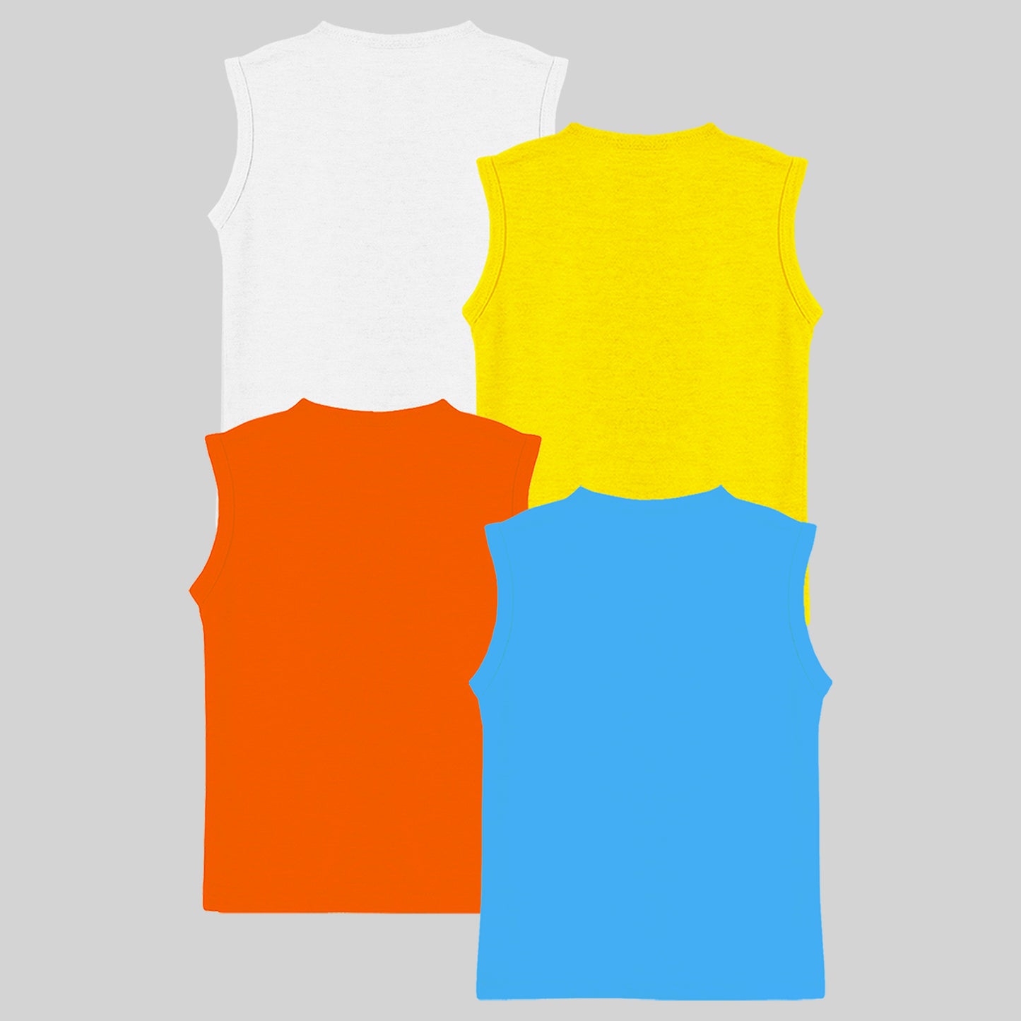 KUCHIPOO Boys Sleeves less T-Shirts