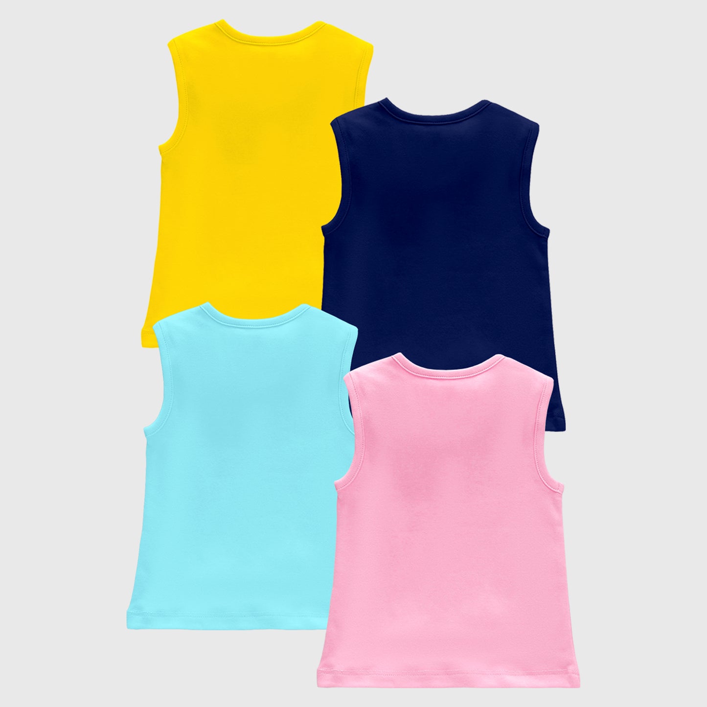 KUCHIPOO Girls Sleeves less T-Shirts