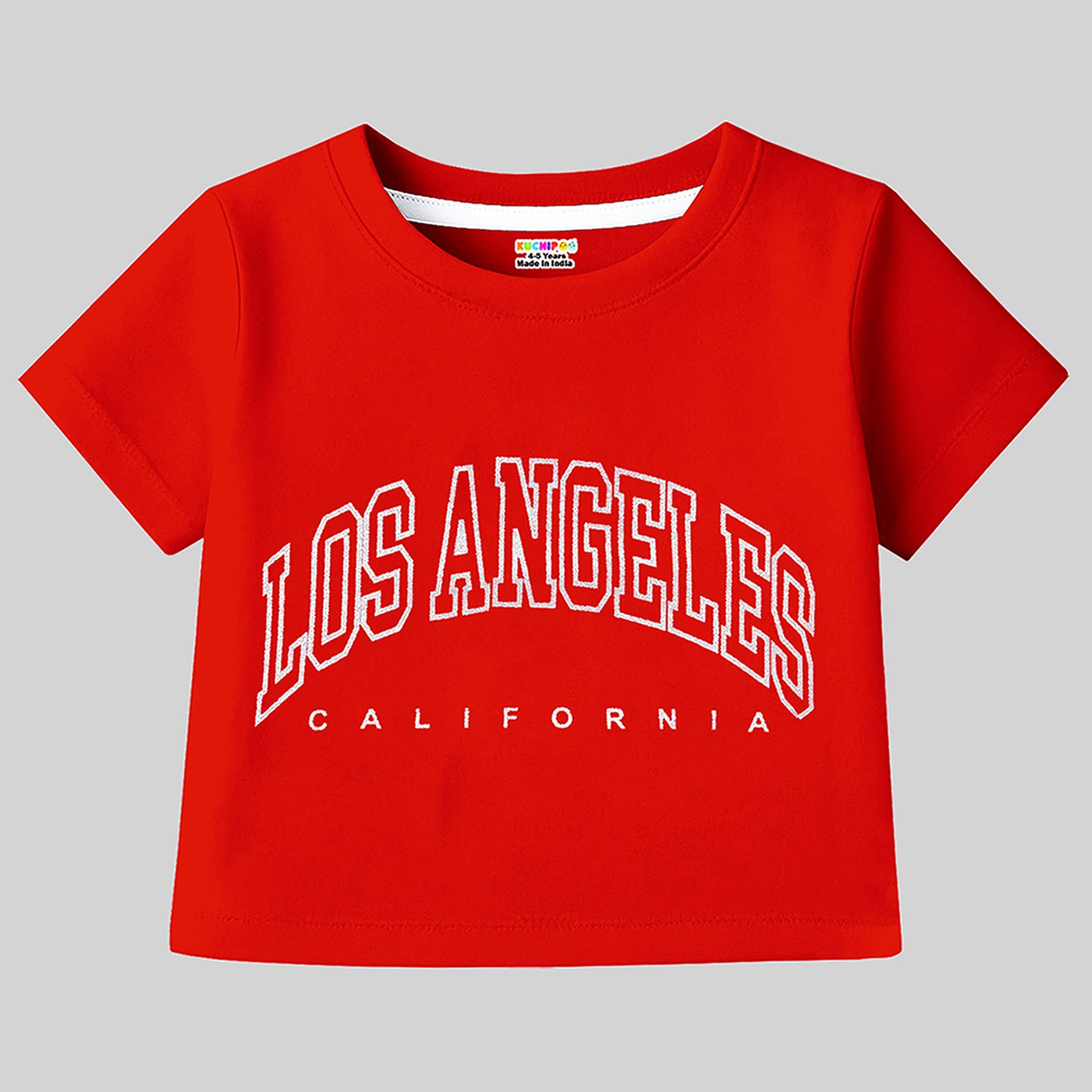 Kuchipoo Girls Crop Top T-Shirt