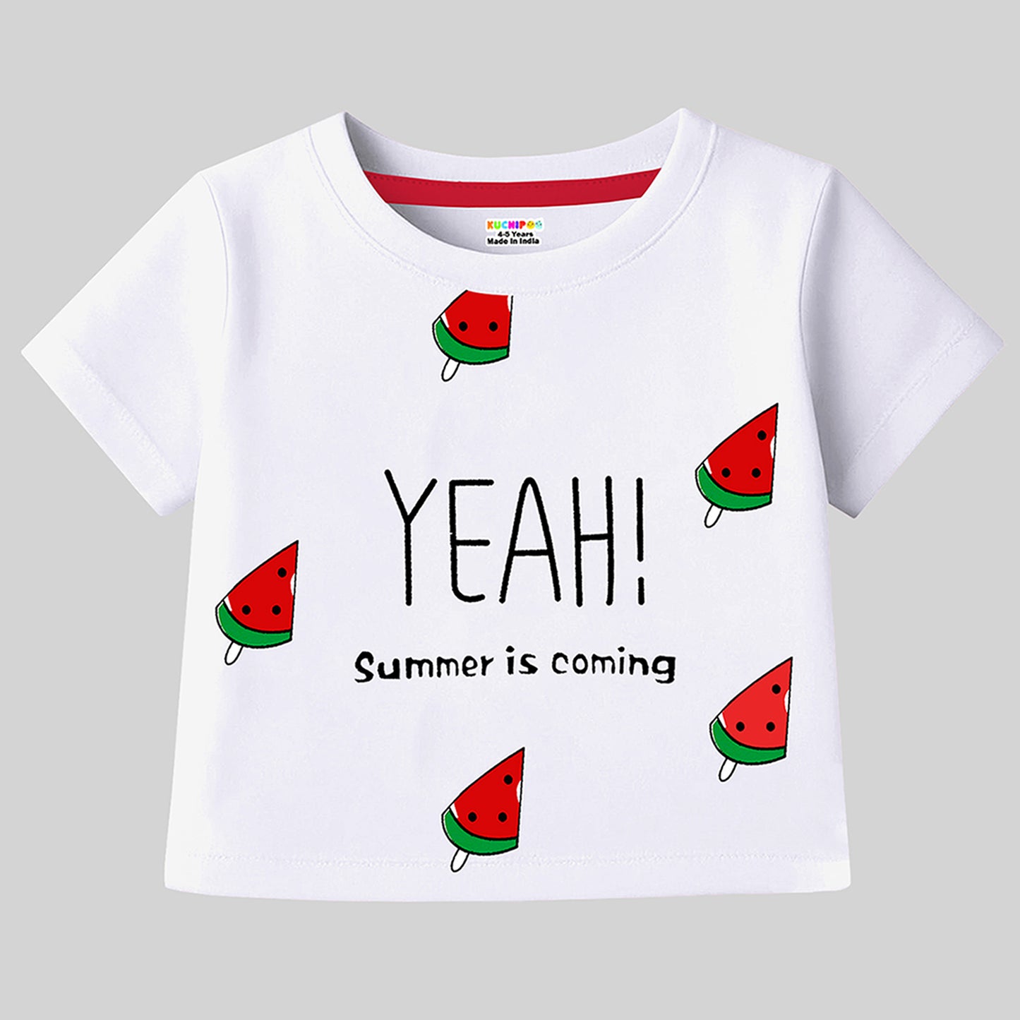 Kuchipoo Girls Crop Top T-Shirt