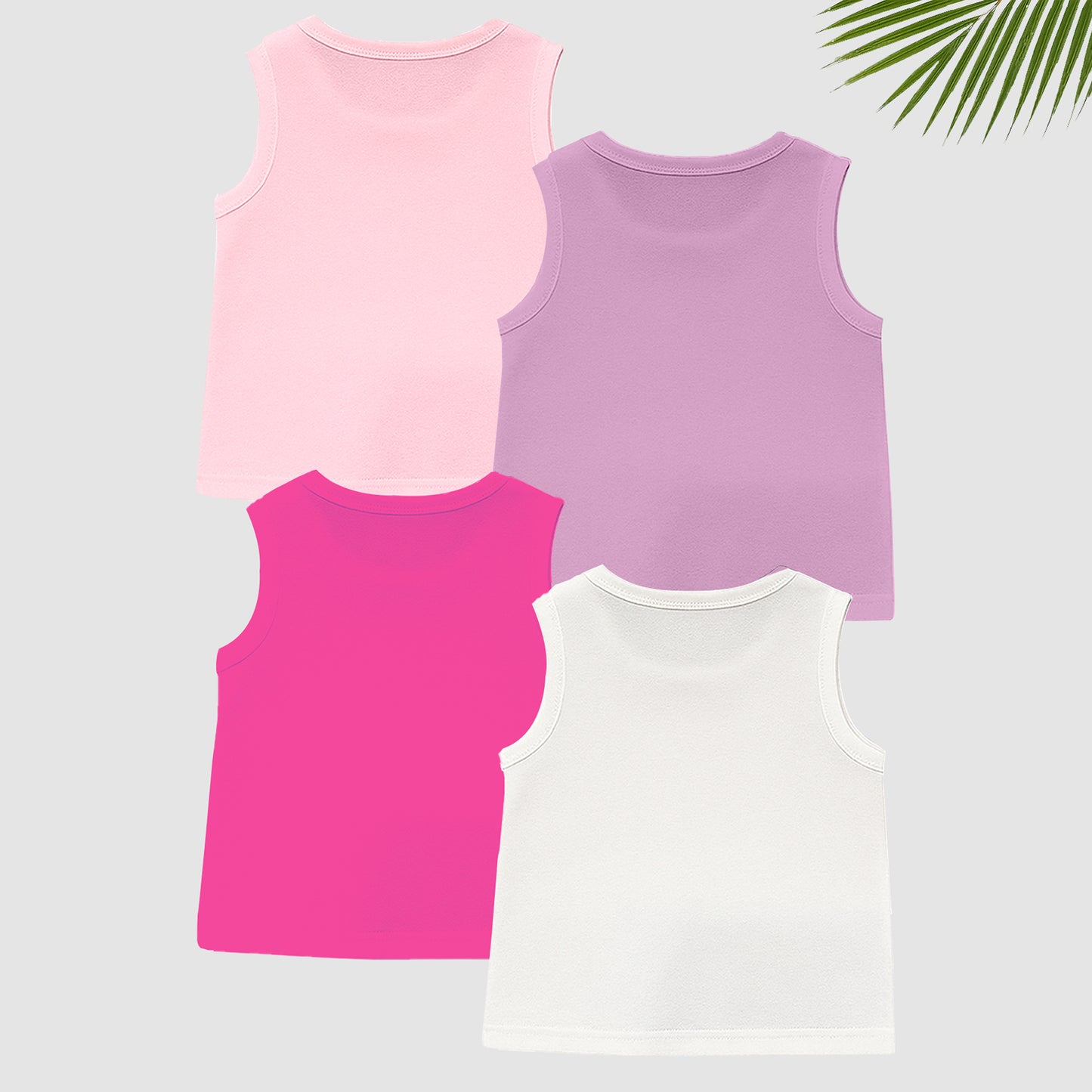 Kuchipoo Girls Sleeveless T-Shirts