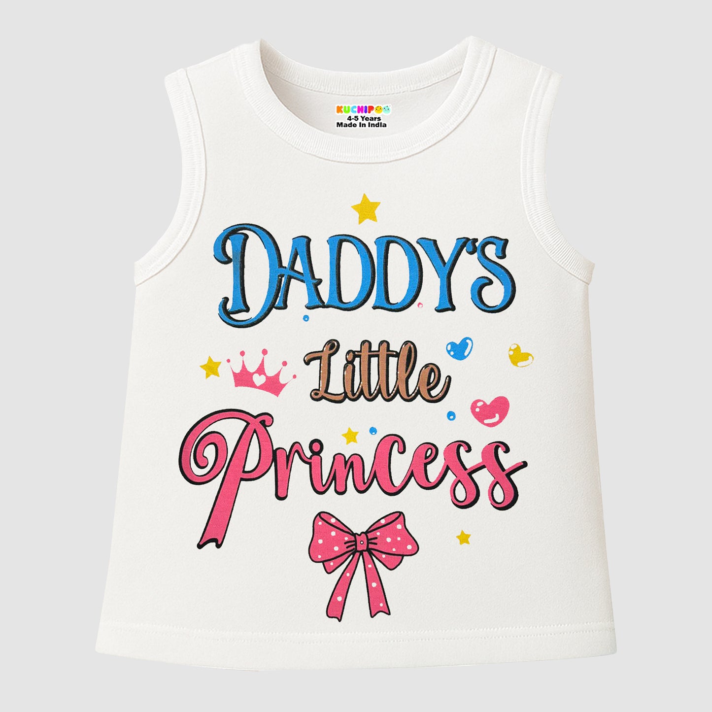 Kuchipoo Girls Sleeveless T-Shirts