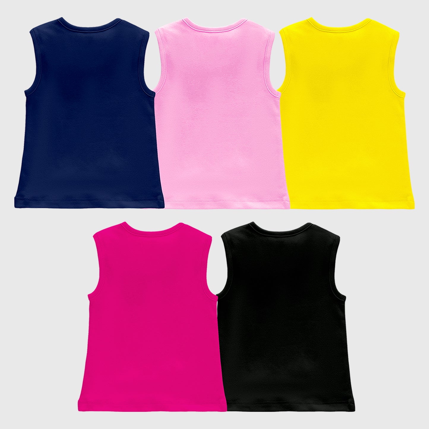Kuchipoo Girls Sleeveless T-Shirts
