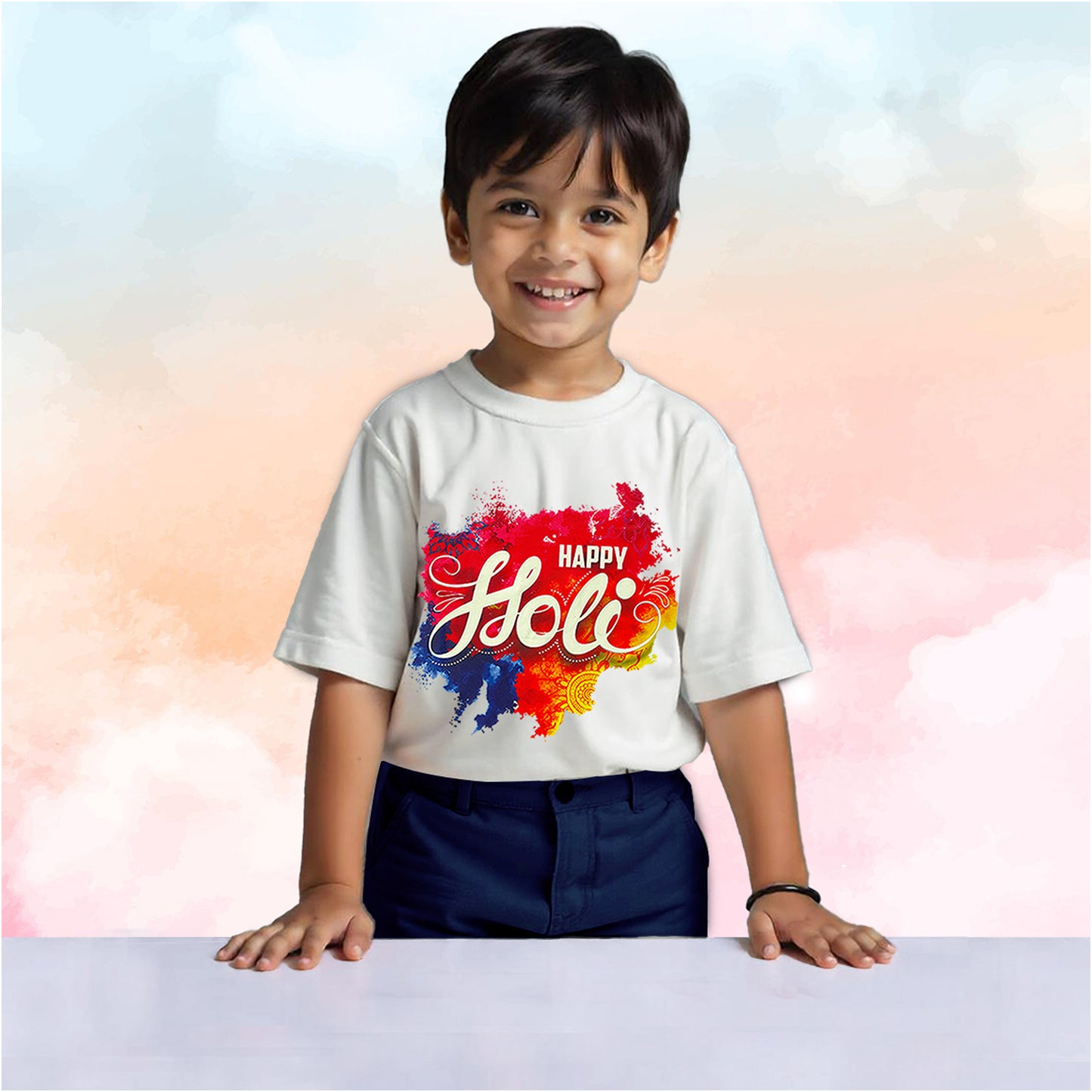Kuchipoo Boys and Girls Holi T-Shirt