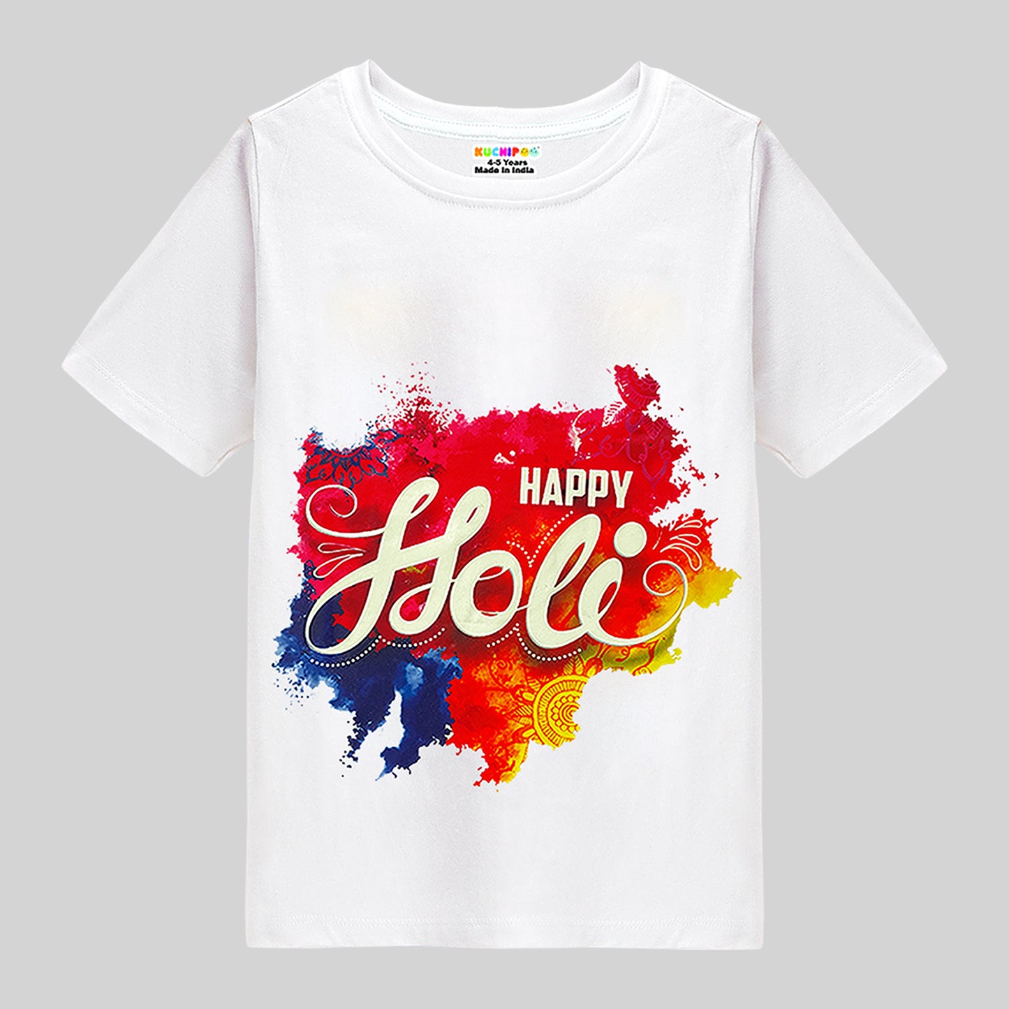 Kuchipoo Boys and Girls Holi T-Shirt