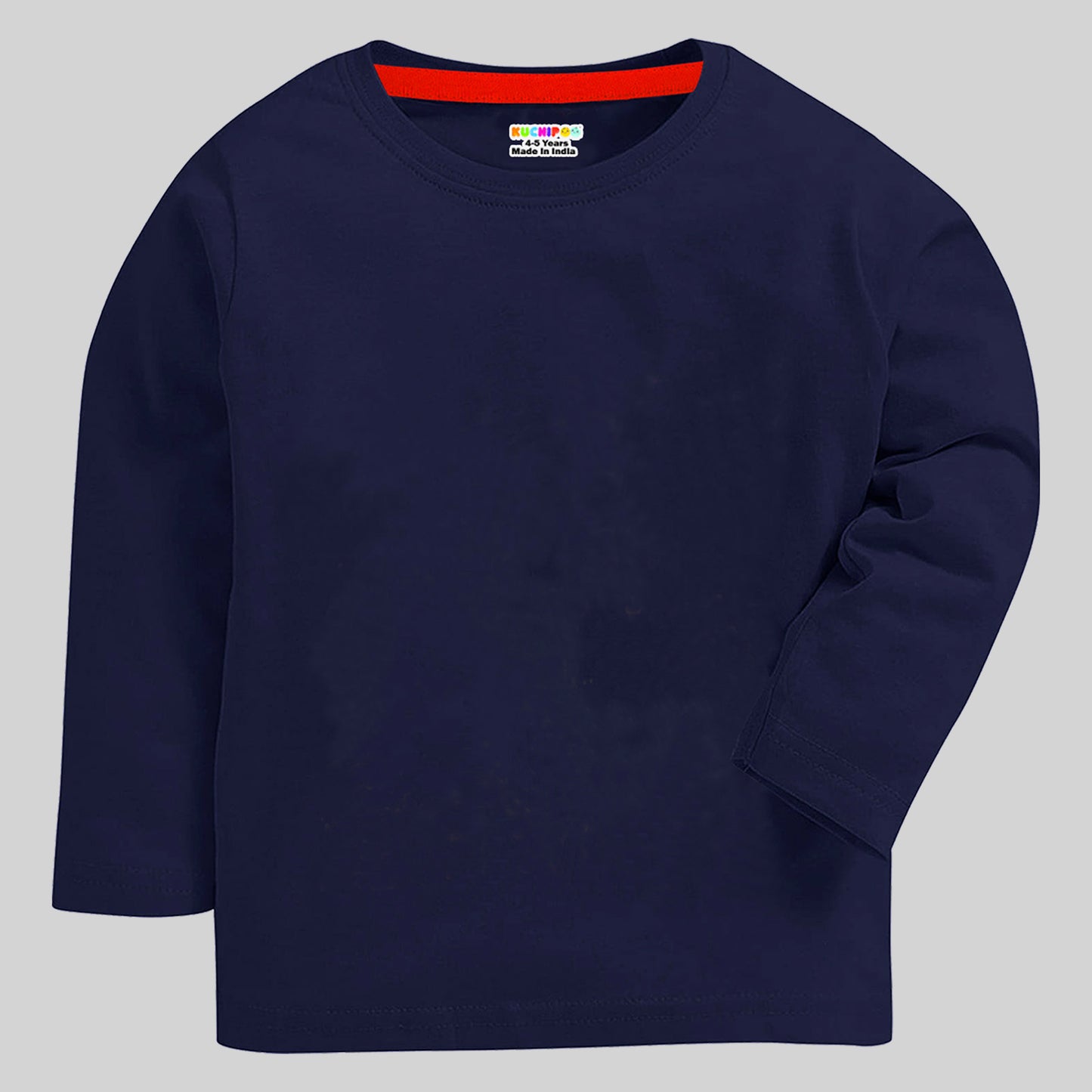 KUCHIPOO Boys  Full Sleeves T-Shirts