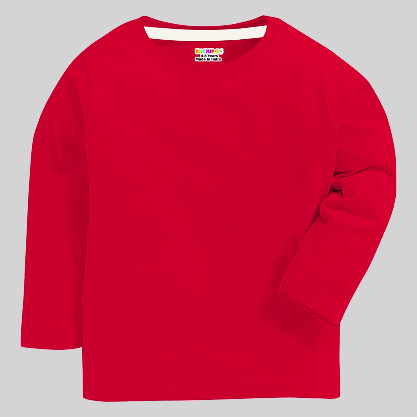 KUCHIPOO Boys  Full Sleeves T-Shirts