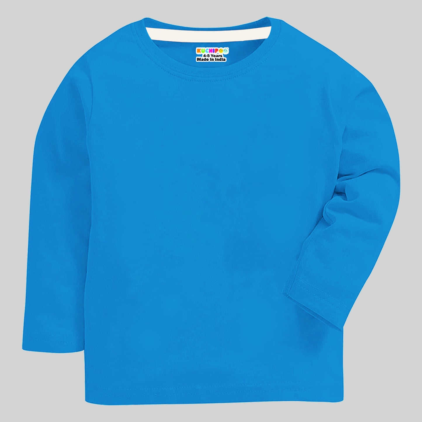 KUCHIPOO Boys  Full Sleeves T-Shirts