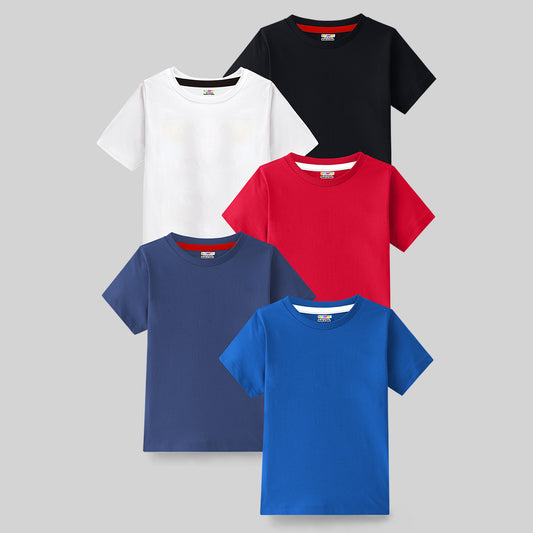 KUCHIPOO Boys Half Sleeves T-Shirts