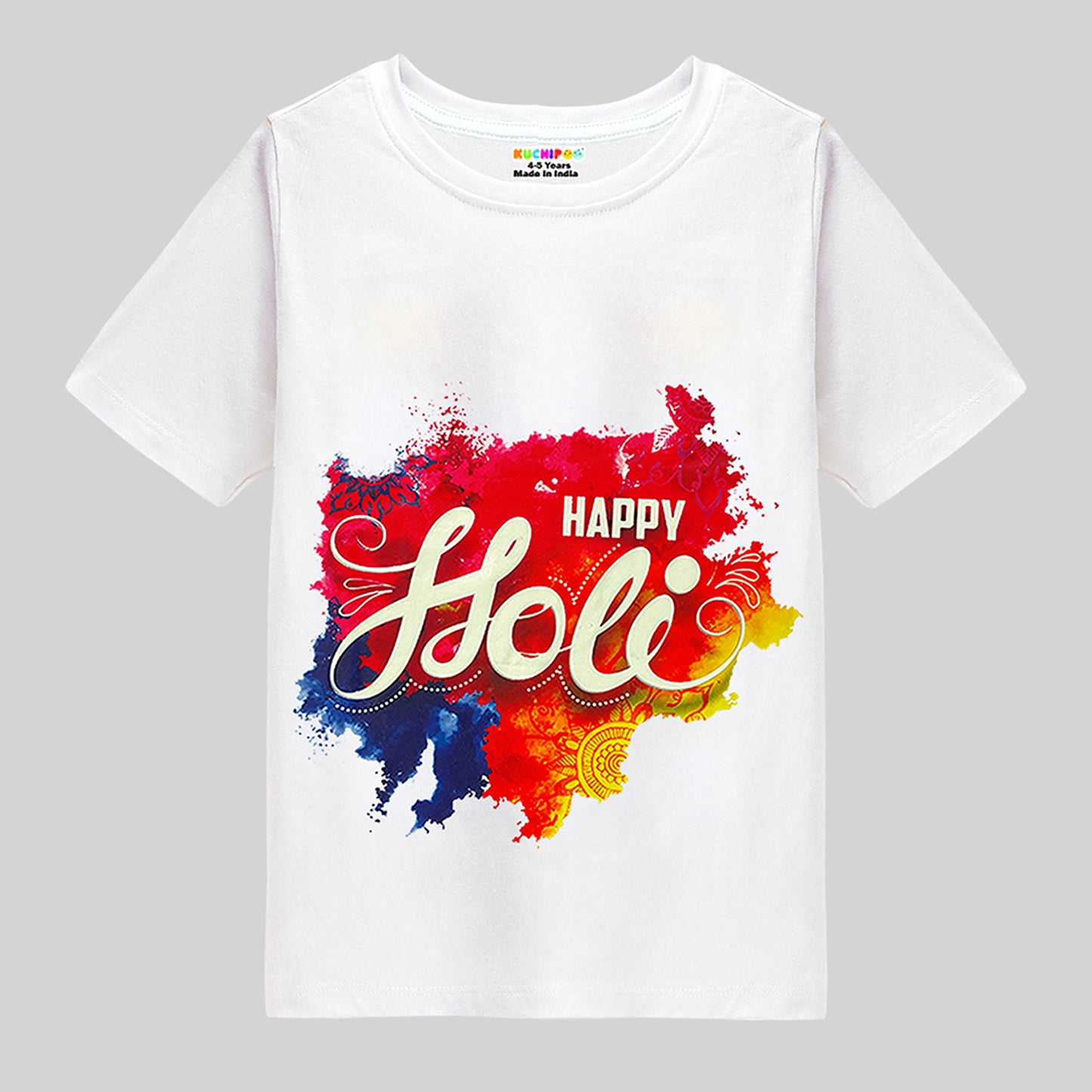 Kuchipoo Boys and Girls Holi T-Shirt