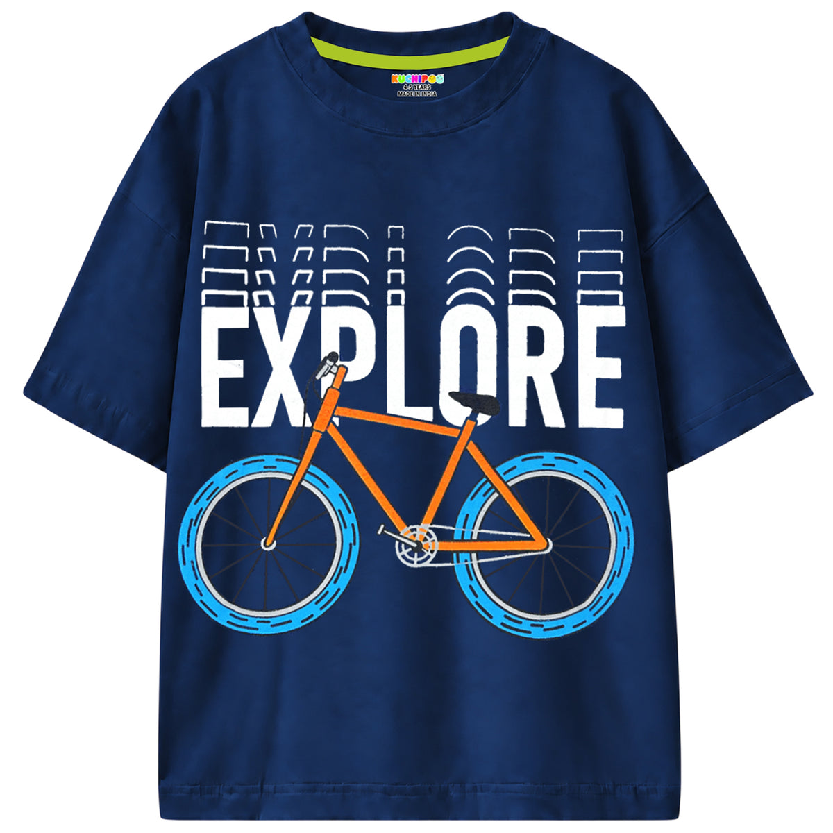 KUCHIPOO Boys Half Sleeves T-Shirts