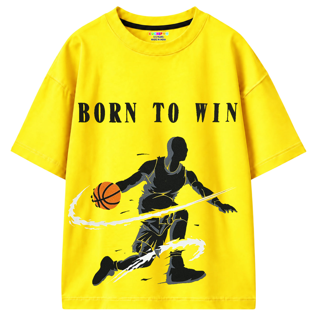 KUCHIPOO Boys Half Sleeves T-Shirts
