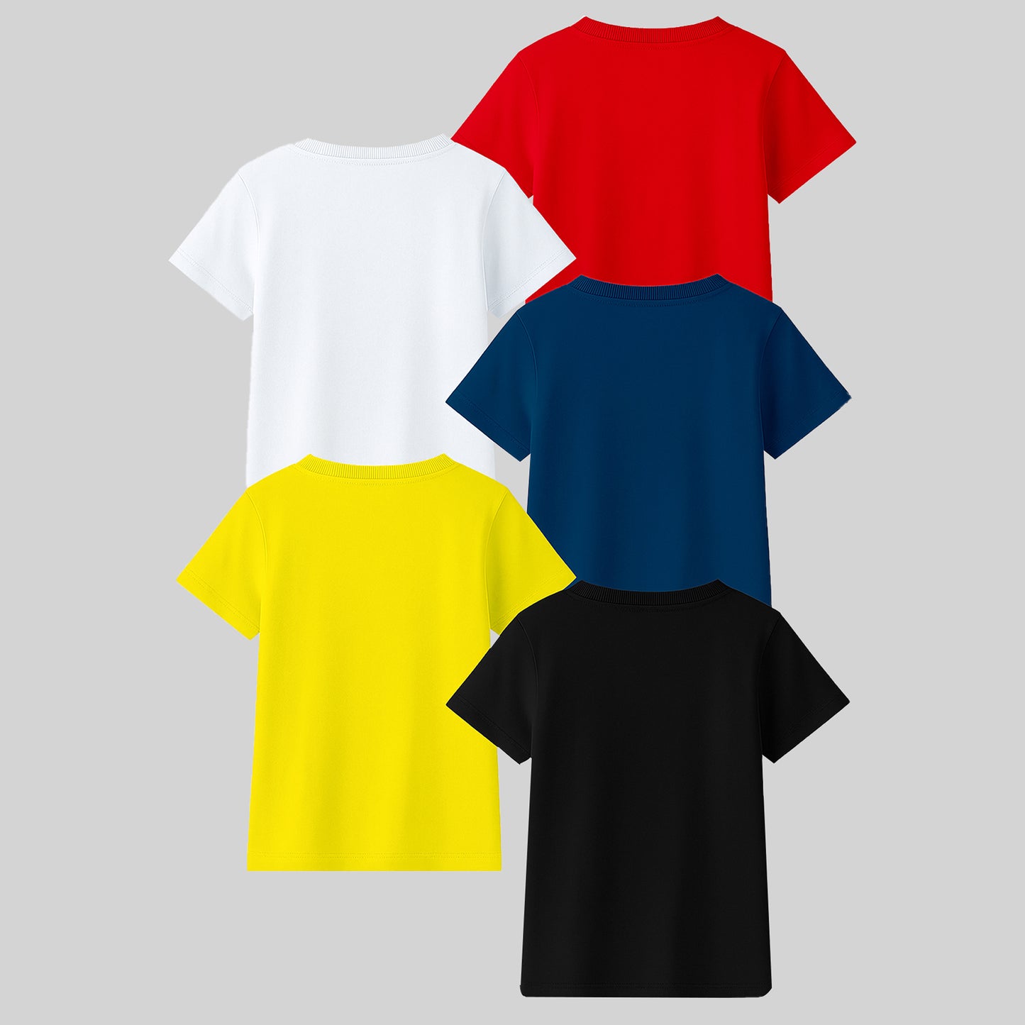 KUCHIPOO Boys Half Sleeves T-Shirts
