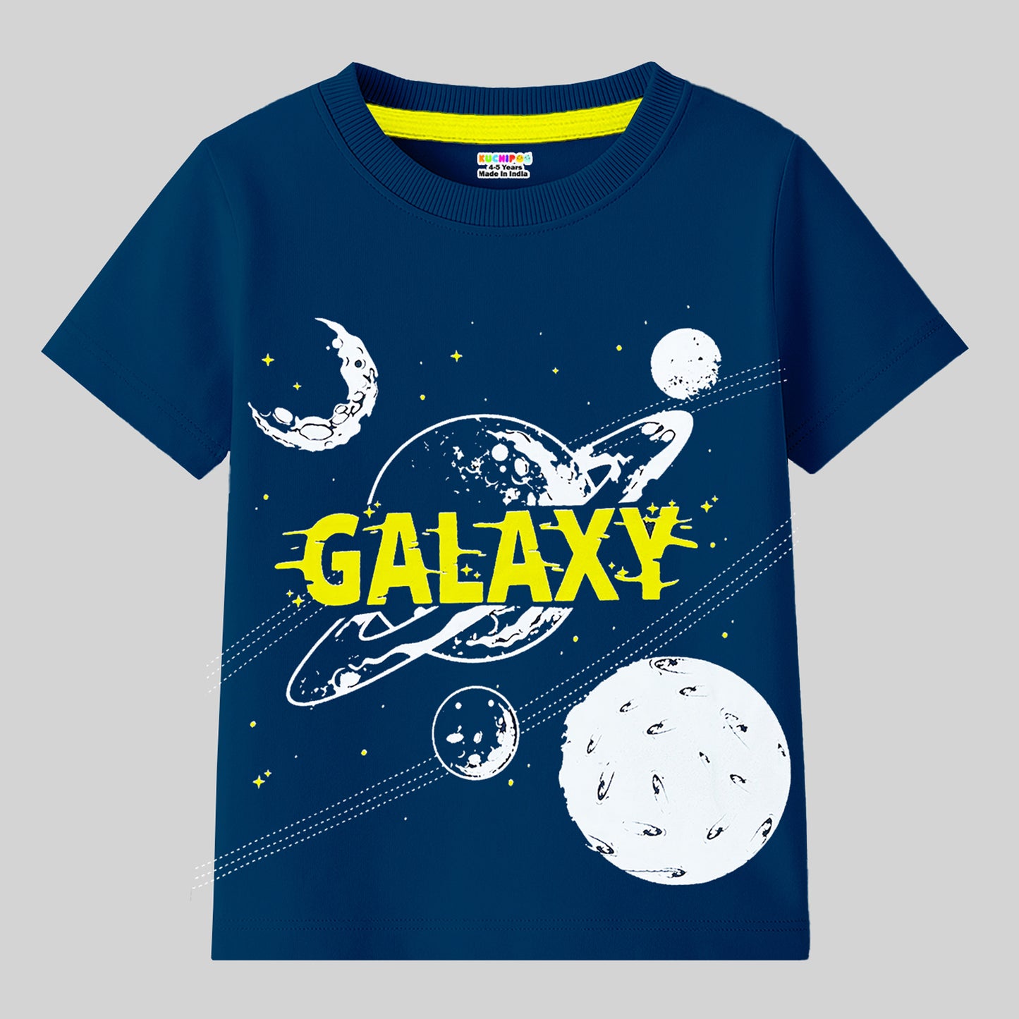 KUCHIPOO Boys Half Sleeves T-Shirts