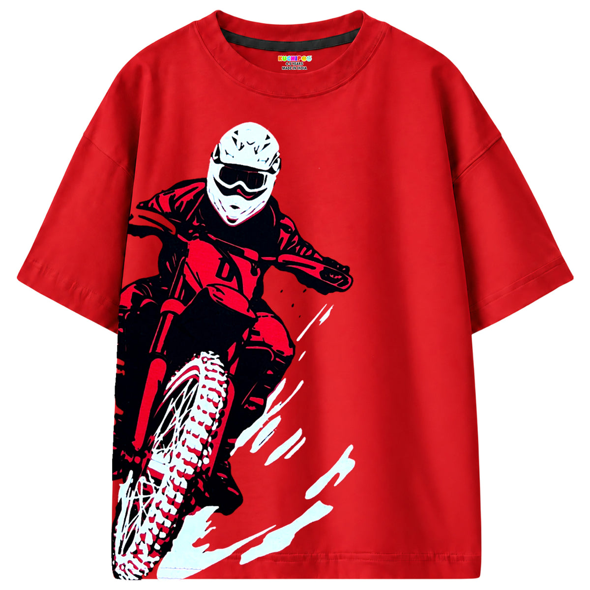 KUCHIPOO Boys Half Sleeves T-Shirts
