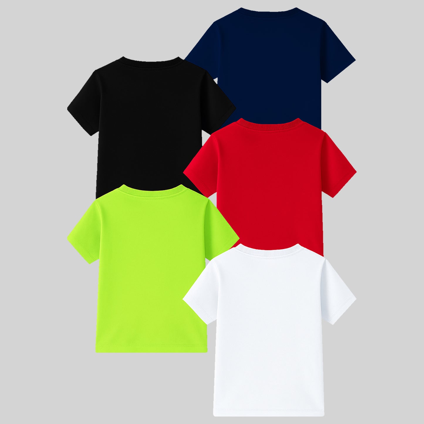 KUCHIPOO Boys Half Sleeves T-Shirts