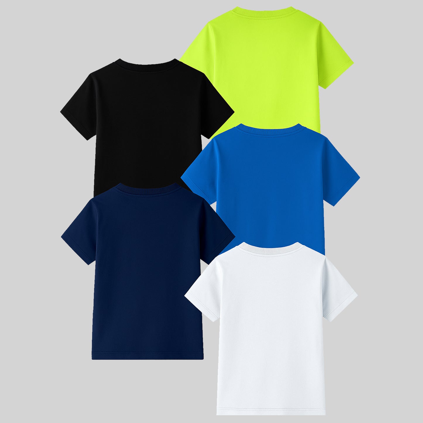 KUCHIPOO Boys Half Sleeves T-Shirts