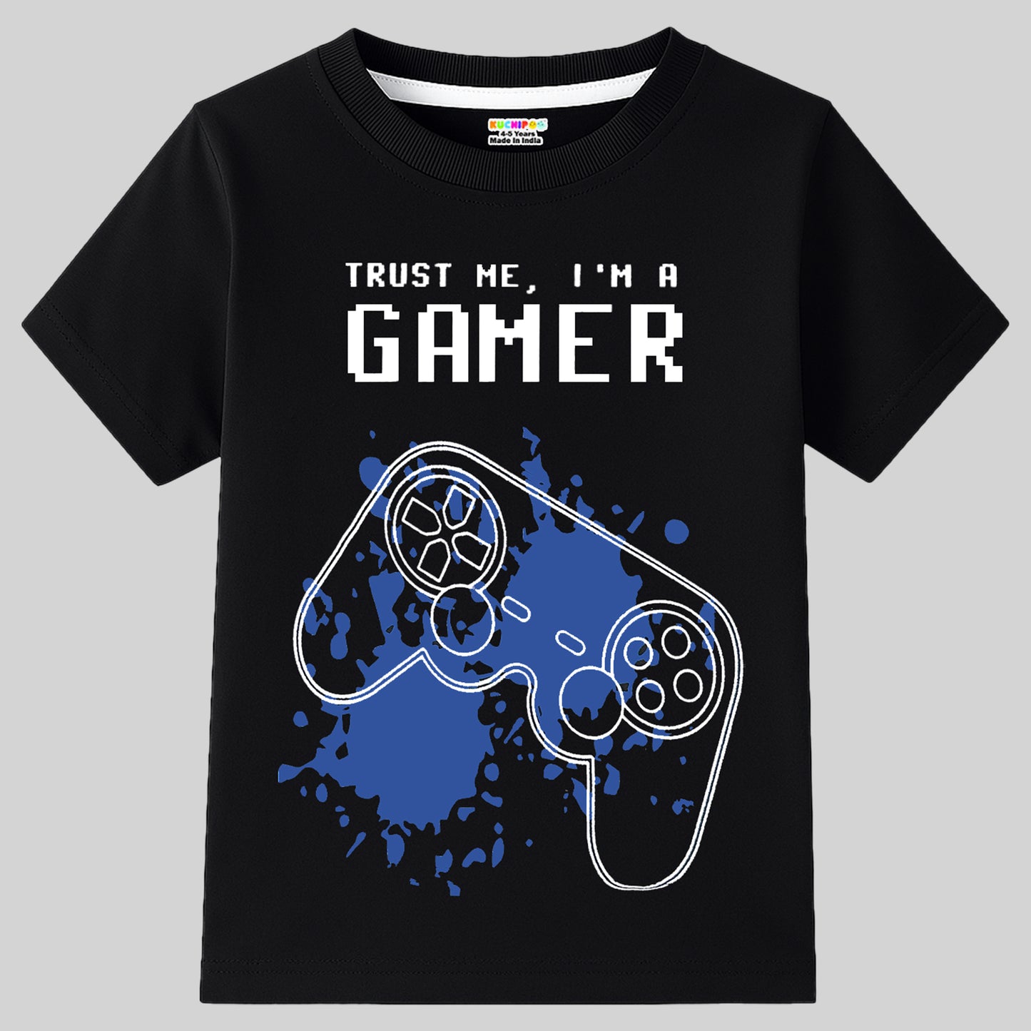 KUCHIPOO Boys Half Sleeves T-Shirts