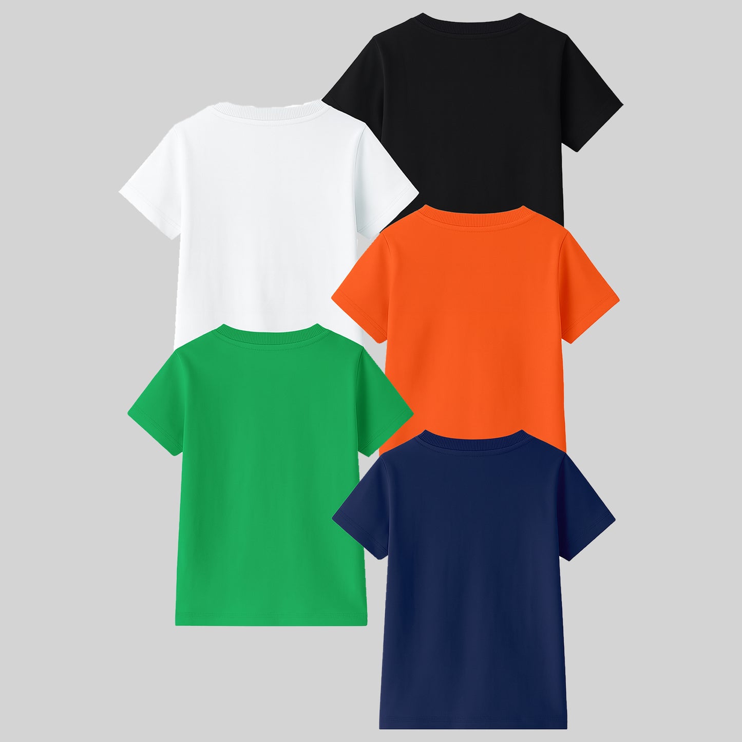KUCHIPOO Boys Half Sleeves T-Shirts