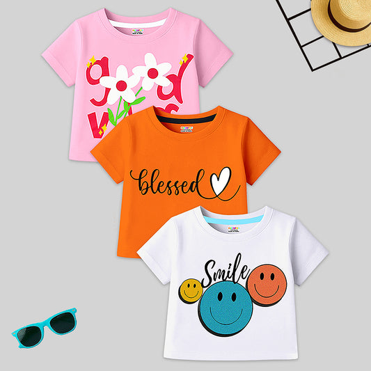 Kuchipoo Girls Crop Top T-Shirt