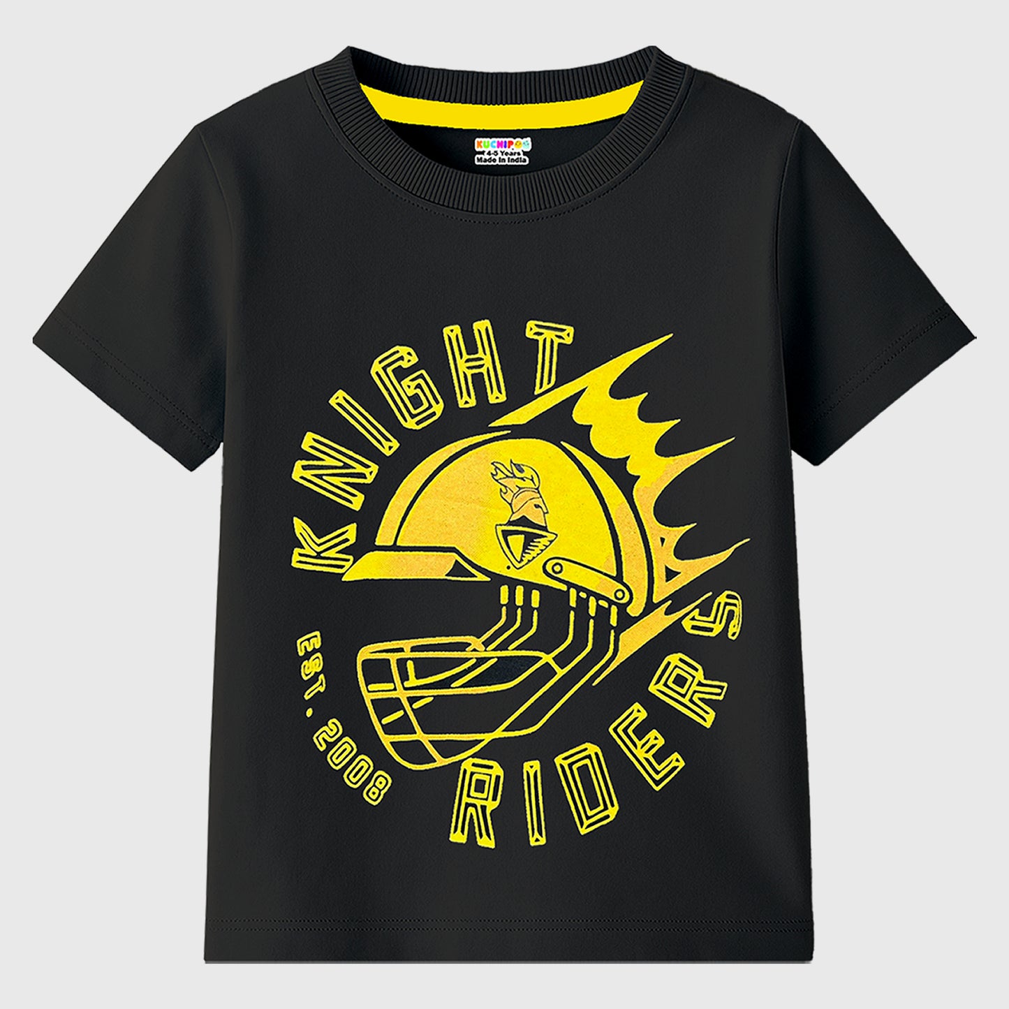 KUCHIPOO Boys Half Sleeves T-Shirts