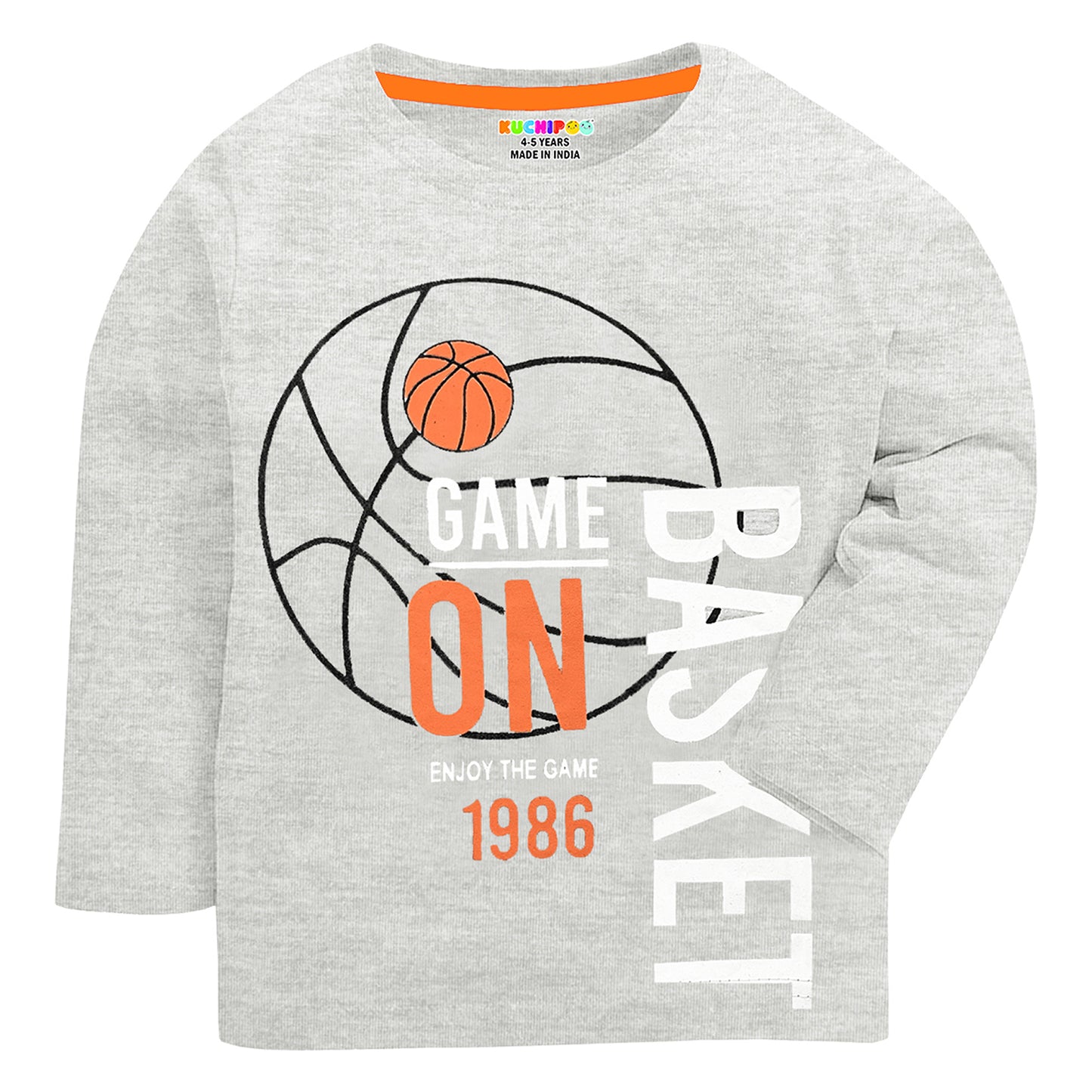 KUCHIPOO Boys Full Sleeves T-Shirts