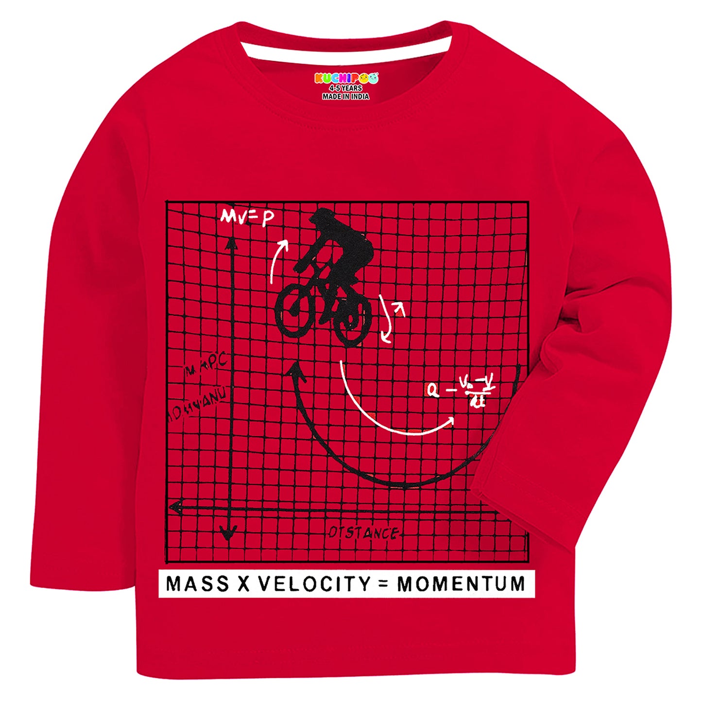 KUCHIPOO Boys Full Sleeves T-Shirts