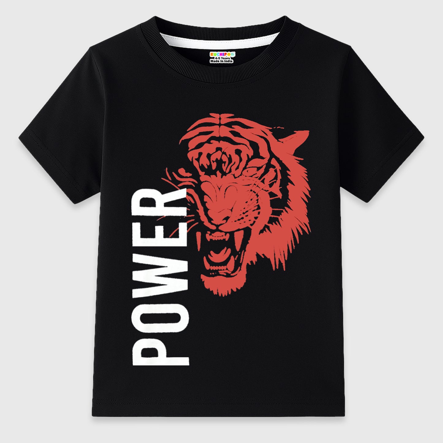 KUCHIPOO Boys Half Sleeves T-Shirts