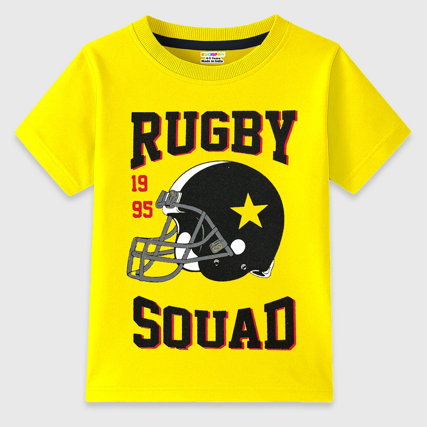 KUCHIPOO Boys Half Sleeves T-Shirts