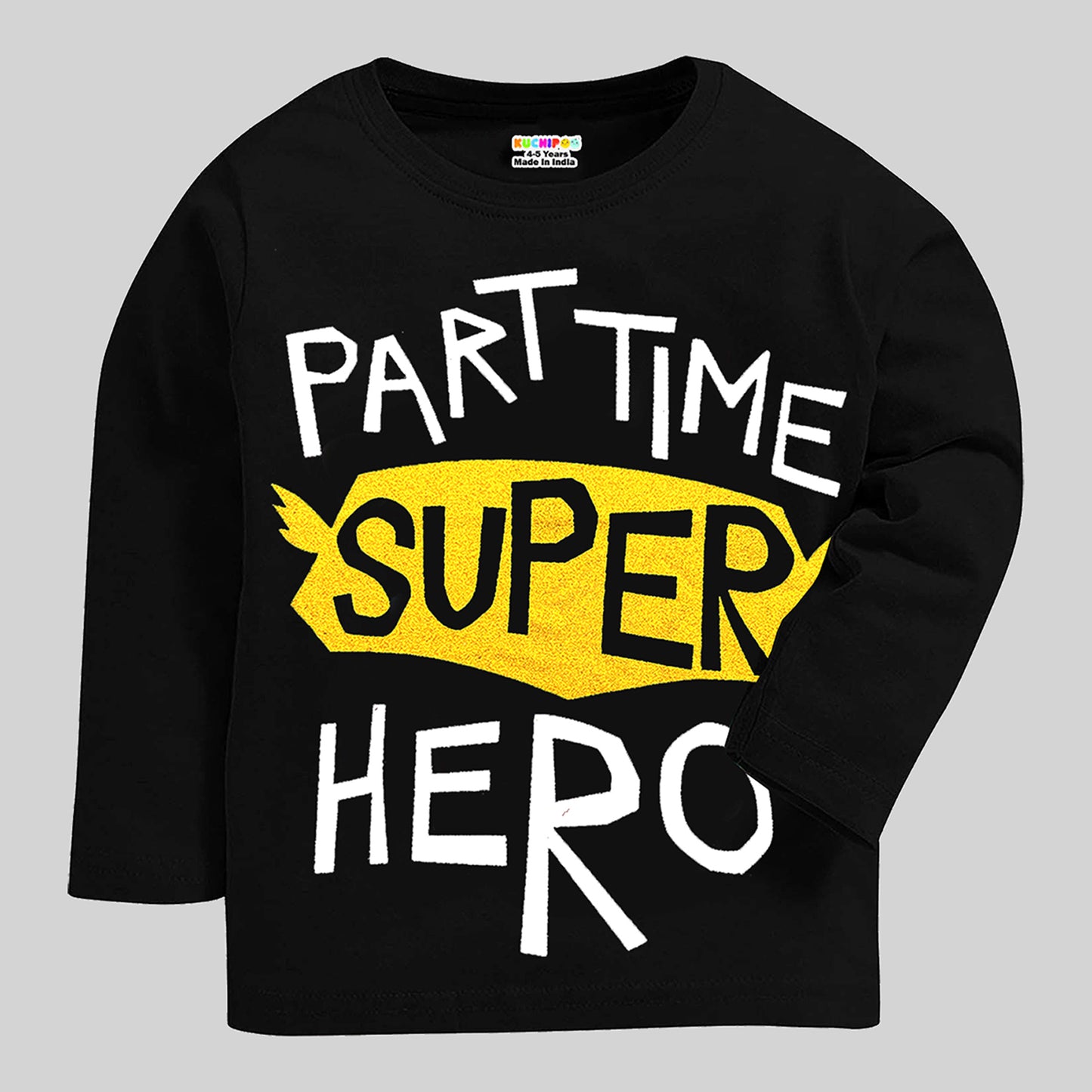 KUCHIPOO Boys Full Sleeves T-Shirts