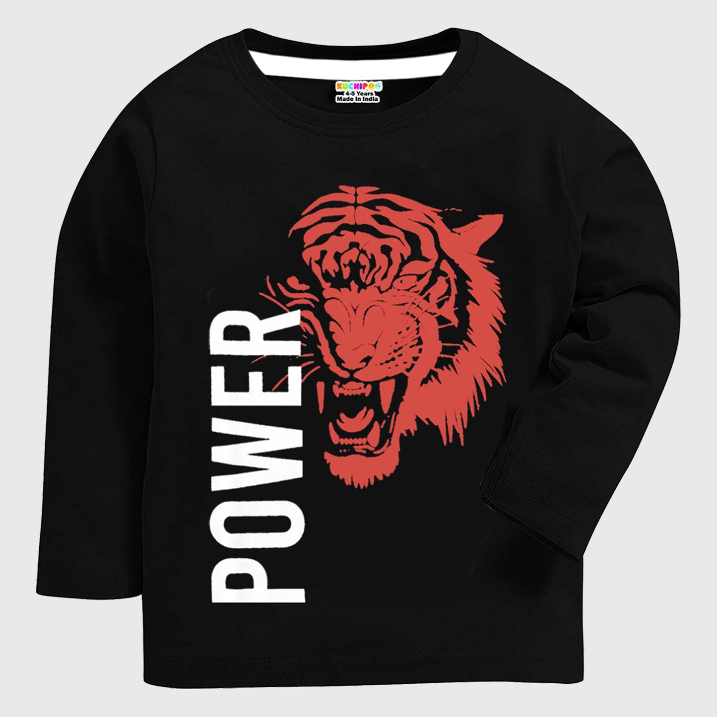 KUCHIPOO Boys Full Sleeves T-Shirts