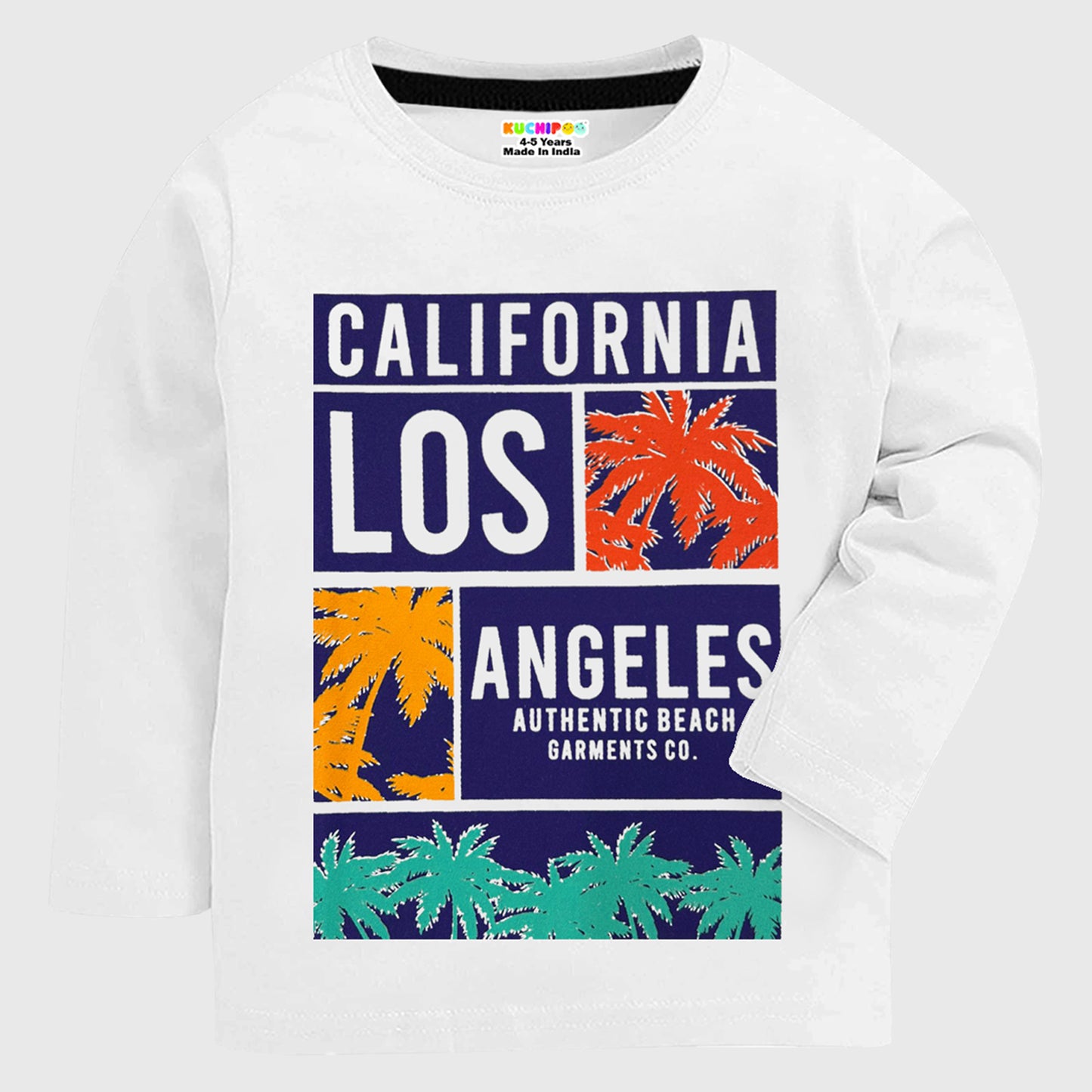 KUCHIPOO Boys Full Sleeves T-Shirts