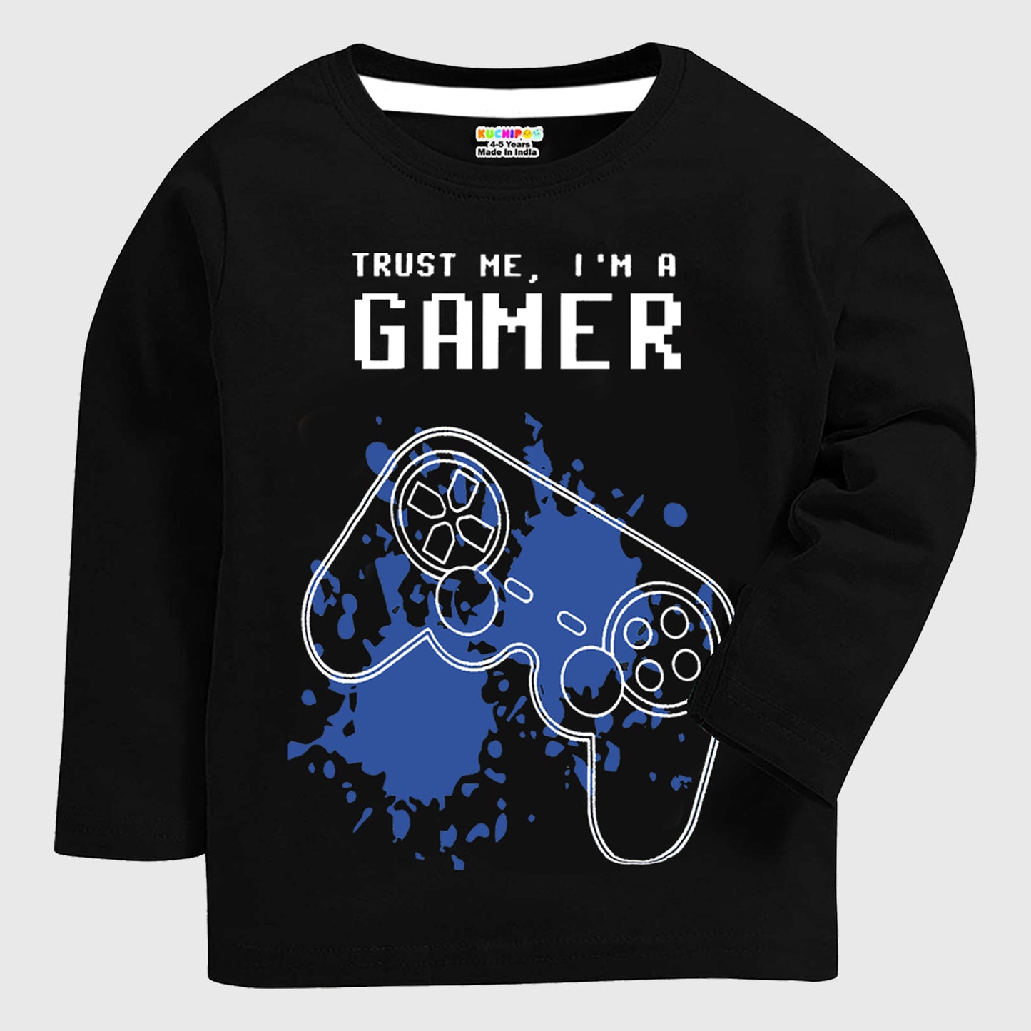 KUCHIPOO Boys Full Sleeves T-Shirts