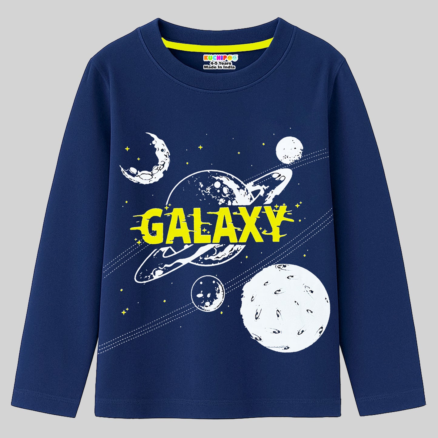 KUCHIPOO Boys Full Sleeves T-Shirts