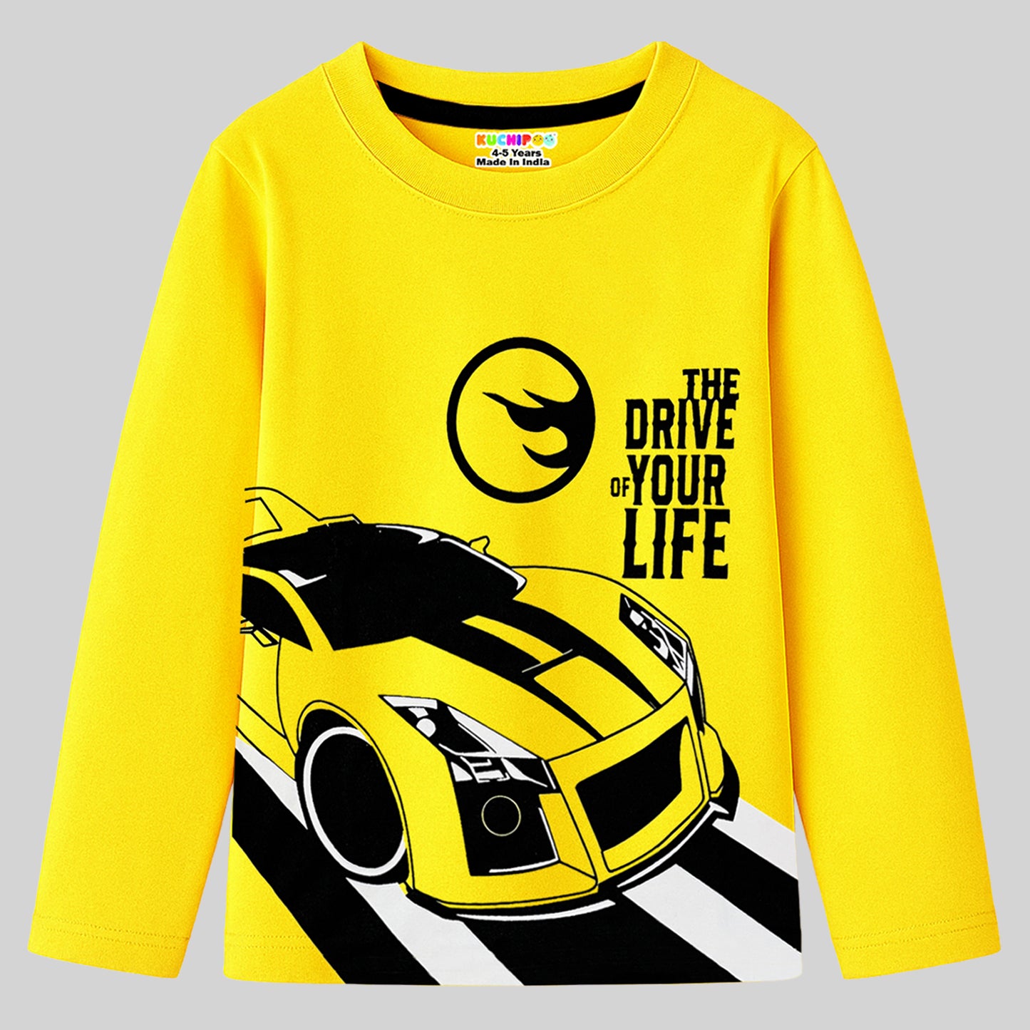 KUCHIPOO Boys Full Sleeves T-Shirts