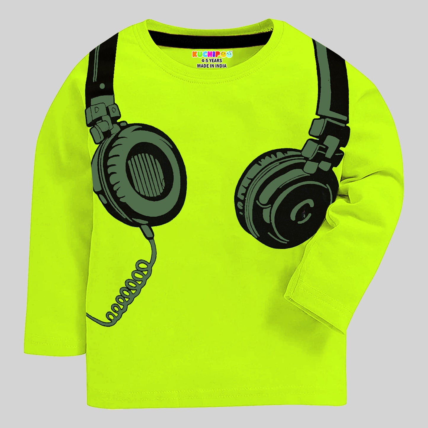 KUCHIPOO Boys Full Sleeves T-Shirts