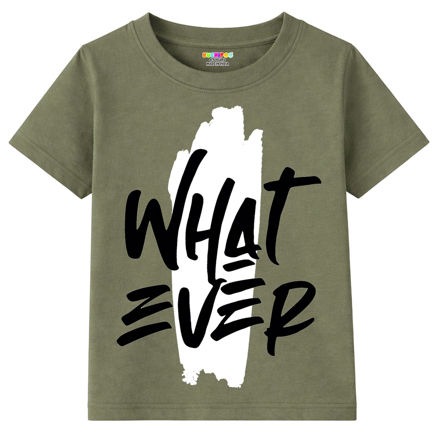 Kuchipoo Boys Cotton Printed T-Shirts | Half Sleeve Round Neck | Soft & Comfortable Casual Wear for Kids | Pack of 5