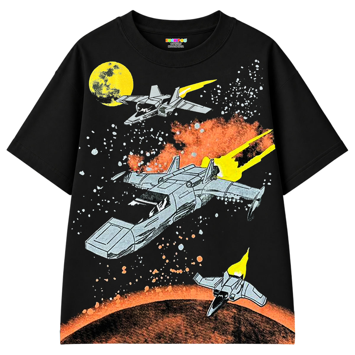 KUCHIPOO Boys Half Sleeves T-Shirts.