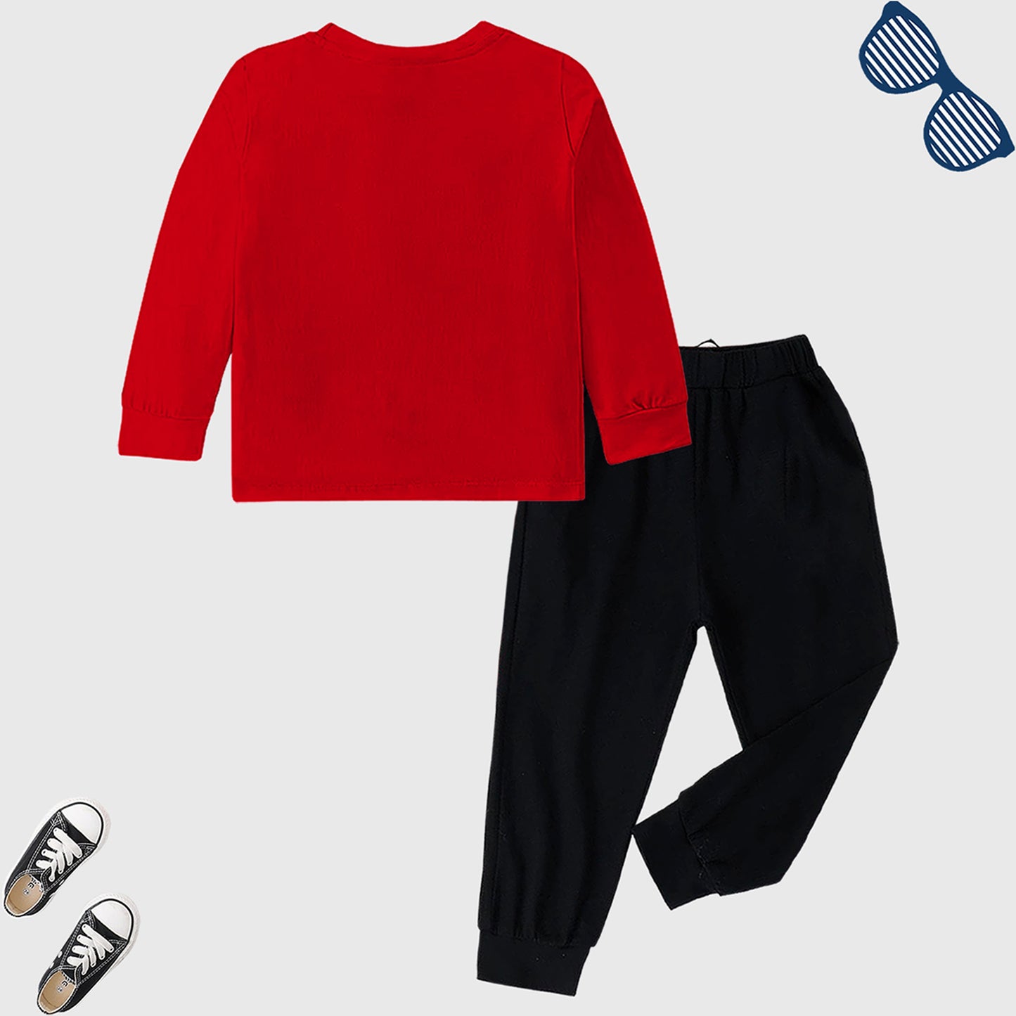 KUCHIPOO  Boys T-Shirts and Trackpants Set