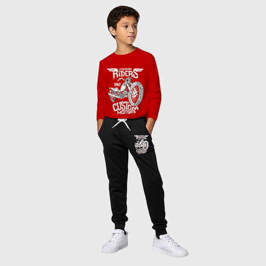 KUCHIPOO  Boys T-Shirts and Trackpants Set