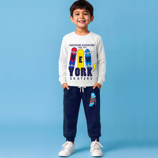 KUCHIPOO  Boys T-Shirts and Trackpants Set