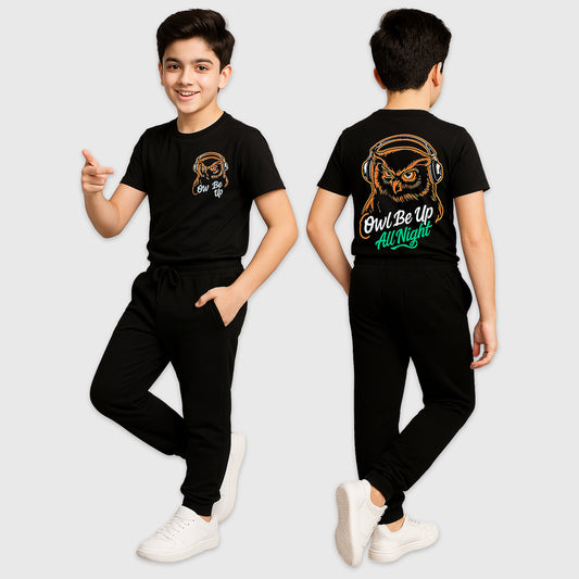 KUCHIPOO  Boys T-Shirts and Trackpants Set