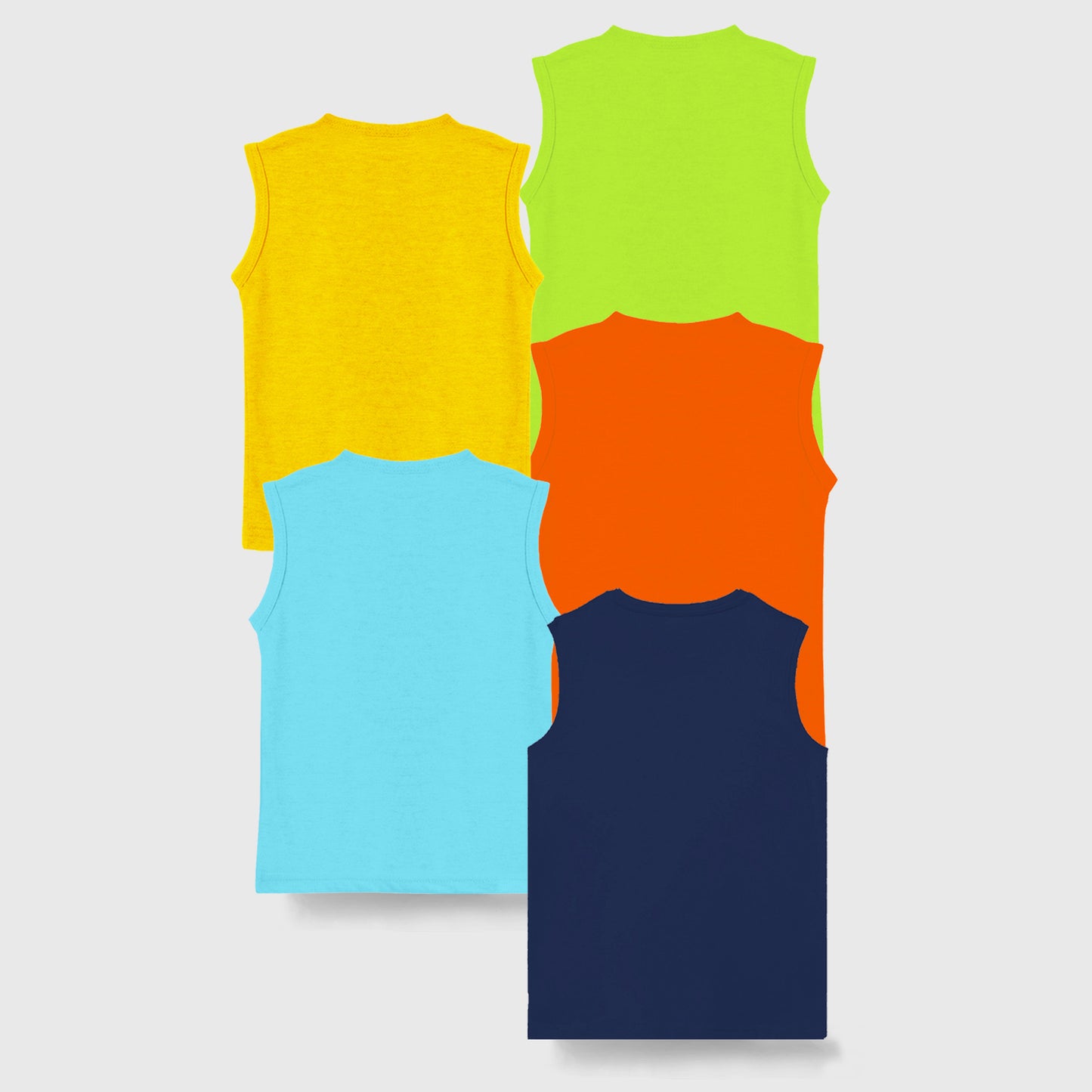 KUCHIPOO Boys Sleeves less T-Shirts