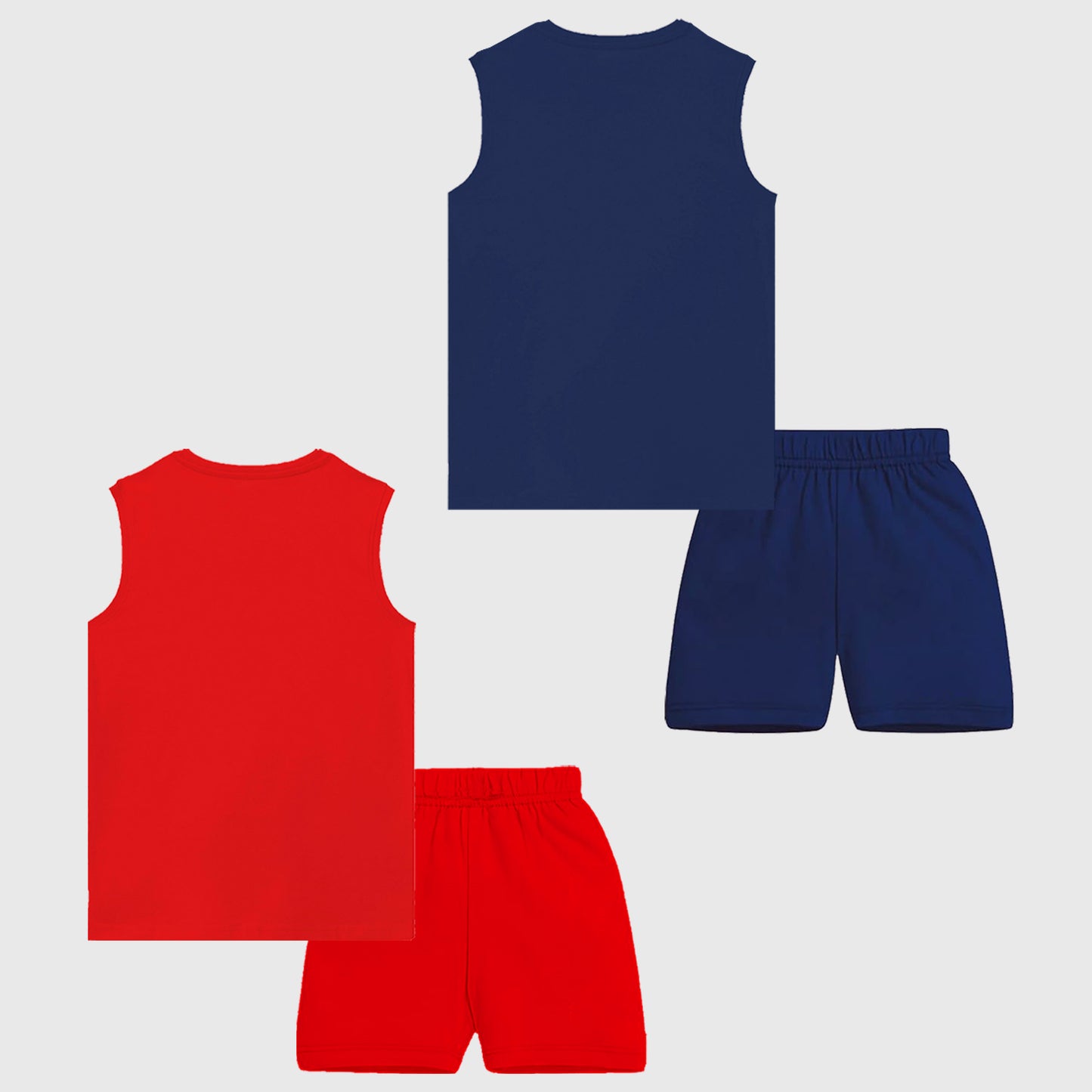 KUCHIPOO @MARVEL Baby Boys Half Sleeves T-Shirts and Shorts Set