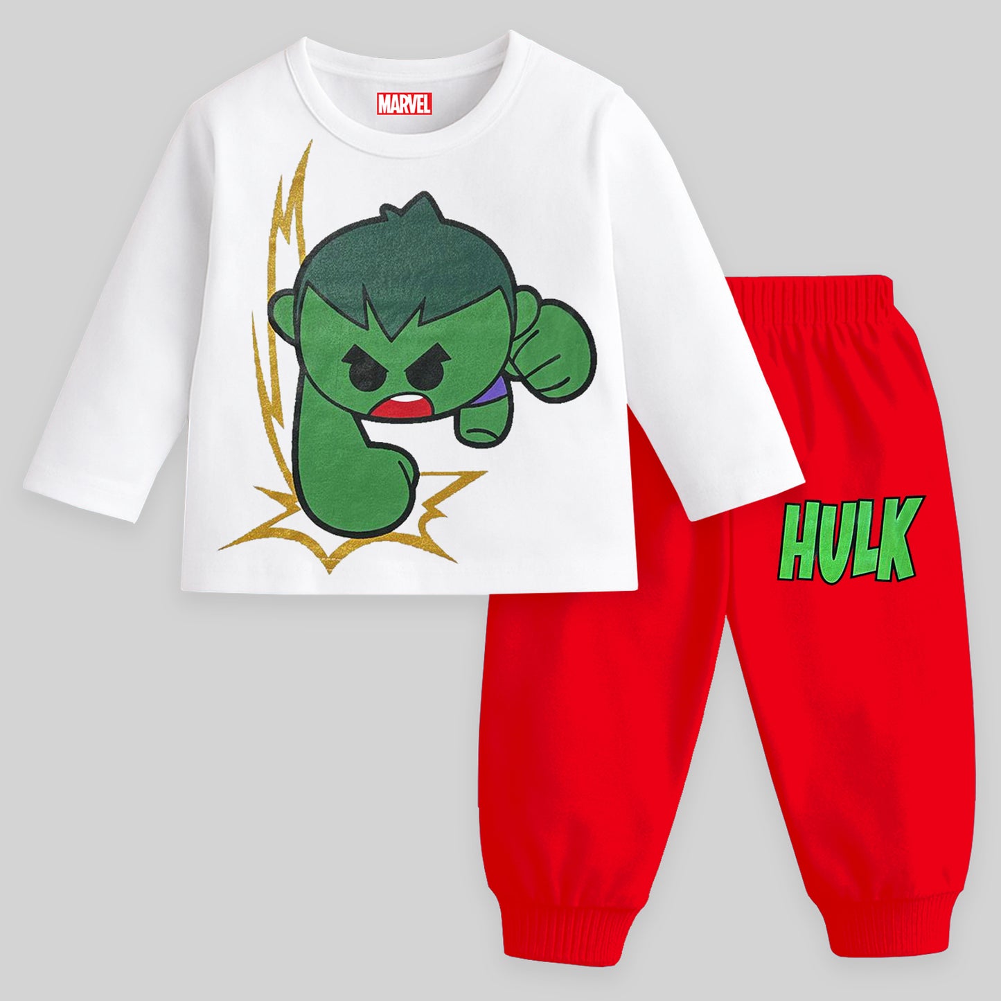 KUCHIPOO Â© Marvel Baby Boys T-Shirts and Pyjamas Set